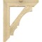 Ekena Millwork Balboa Slat Rough Sawn Bracket, Douglas Fir, 4"W x 22"D x 26"H BKT04X22X26BOA06RDF - alternate 3